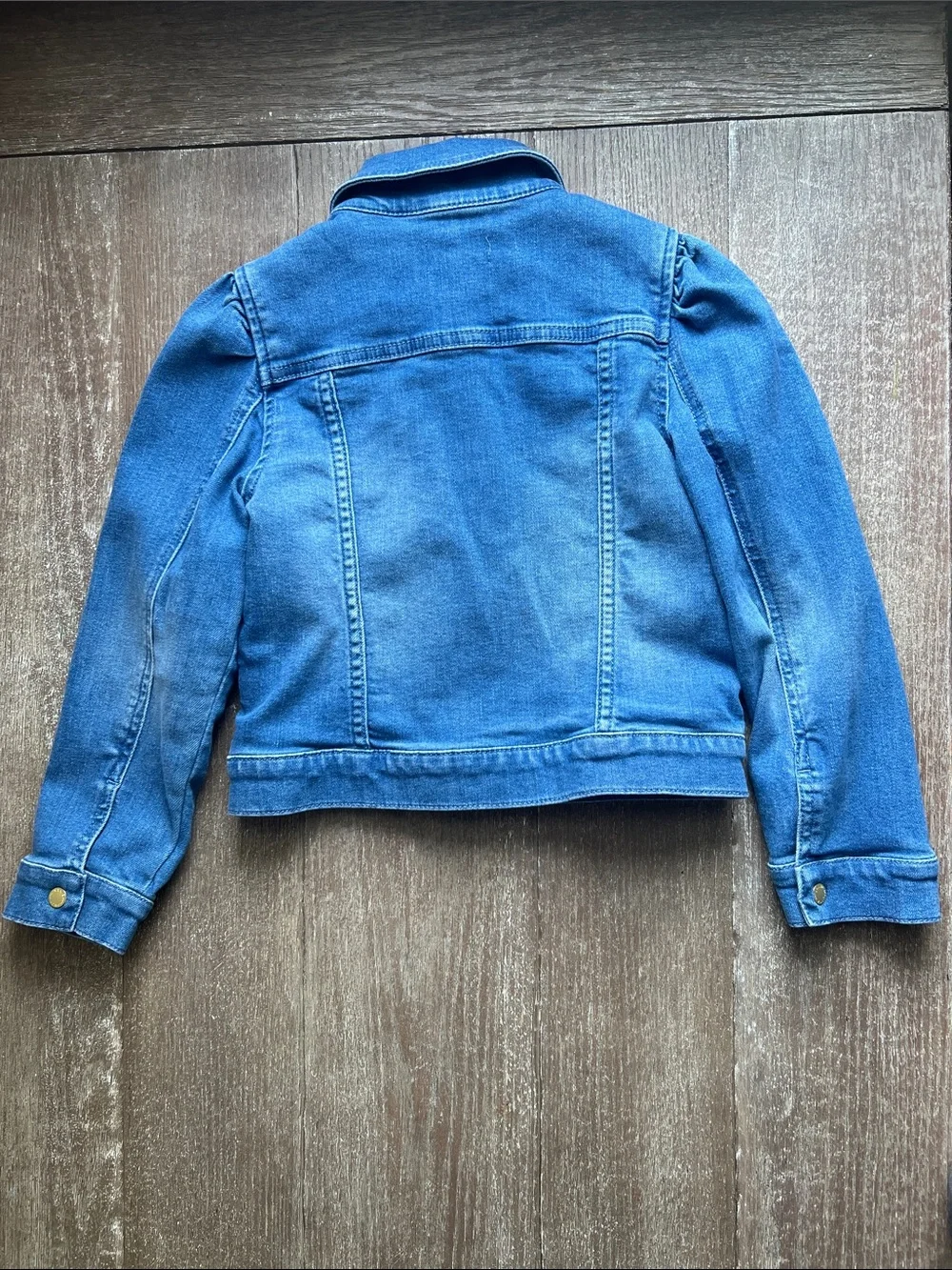 EUC Janie and Jack Denim Puff Sleeve Jacket